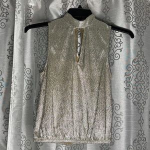 Express Gold Foil Blouse